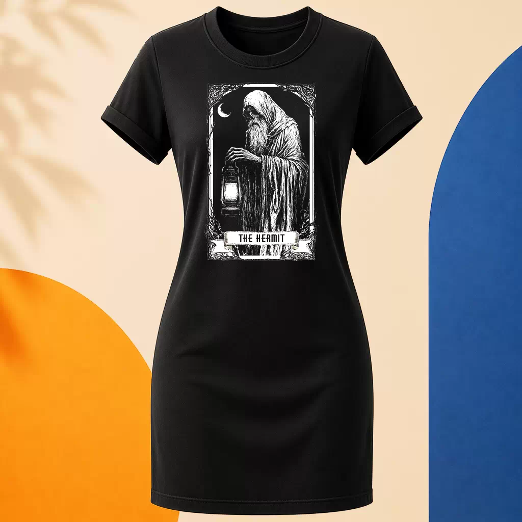 Šaty - The Hermit - Poustevník - Tarot - Velká Arkána